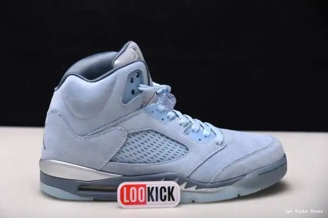 1st Kicks Shoes Retro Air (W) Bluebird Jordan DD9336-400 5 0521